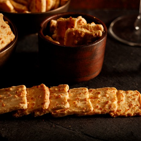 Biscuiterie Seghers - Hartig koekje -  kaaskantje