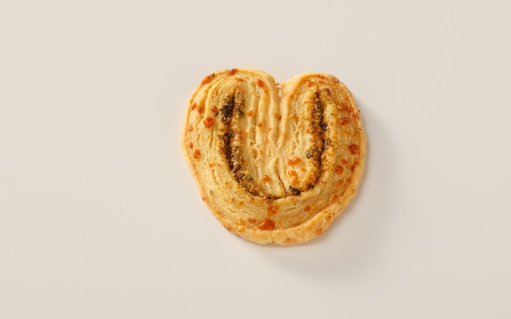 Kaasvlinder pesto parmezaan