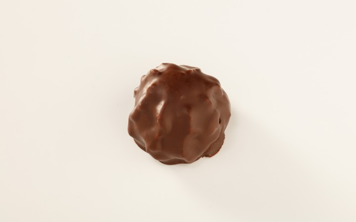 Mini kokosrocher omhuld met chocolade