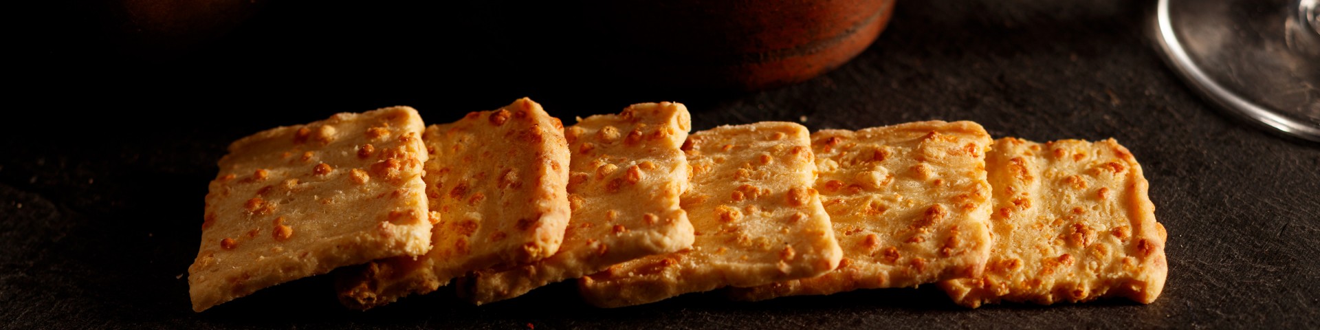 Biscuiterie Seghers - Hartig koekje -  kaaskantje