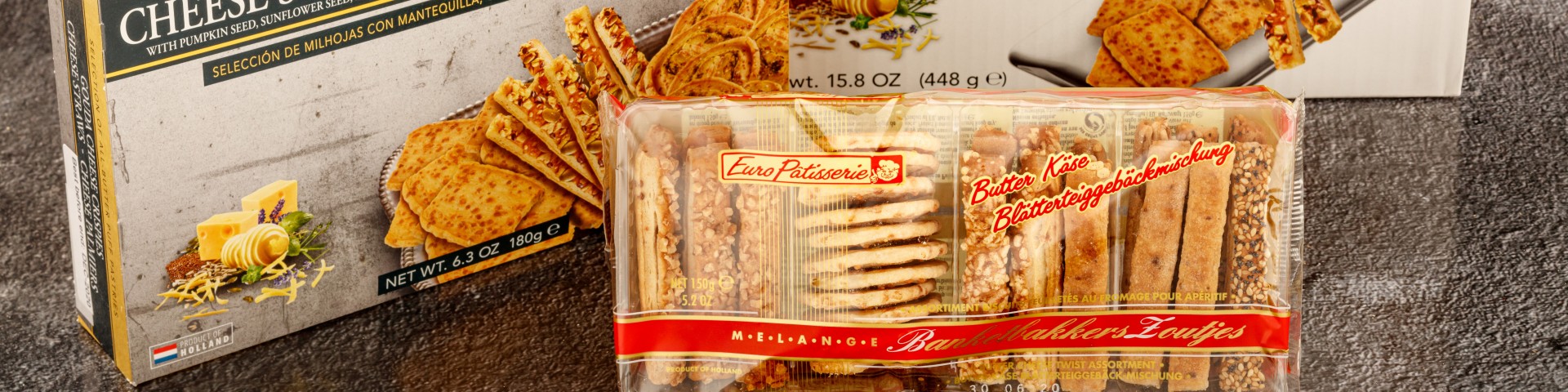 Biscuiterie Seghers - Hartige koekjes - assortiment